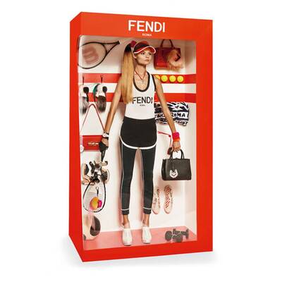 Models werden für die Vogue zu Barbies