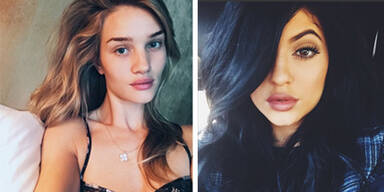 Volle Lippen ohne Spritze