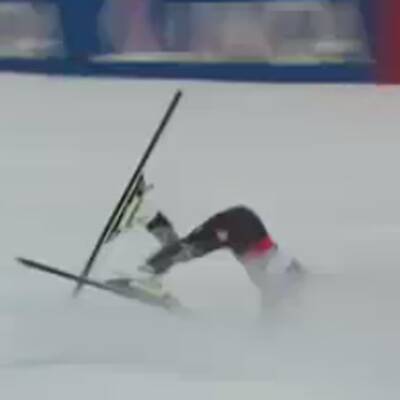 Die Bilder zum Sturz von Lindsey Vonn