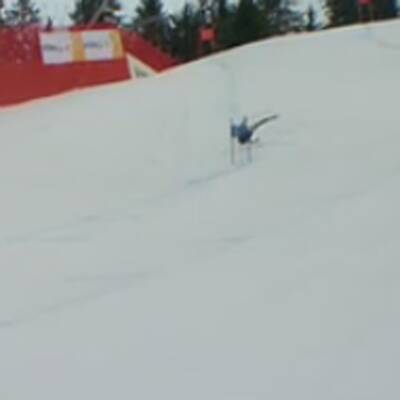 Die Bilder zum Sturz von Lindsey Vonn