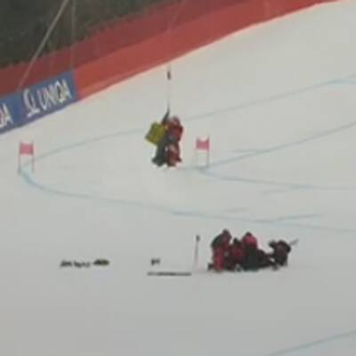 Die Bilder zum Sturz von Lindsey Vonn