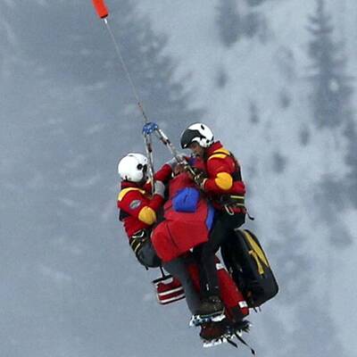 Die Bilder zum Sturz von Lindsey Vonn