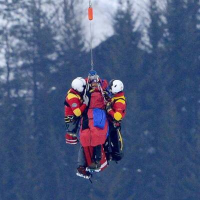 Die Bilder zum Sturz von Lindsey Vonn