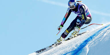 Val d'Isere: Schrecksekunde für Vonn