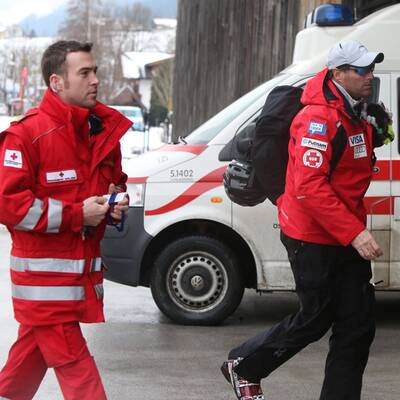 Die Bilder zum Sturz von Lindsey Vonn