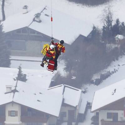 Die Bilder zum Sturz von Lindsey Vonn