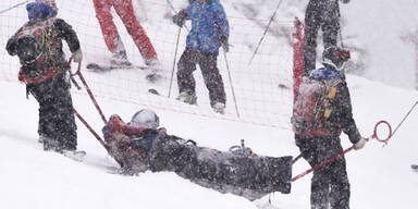 Nach Sturz: Vonn mit Haarrissfraktur im Knie