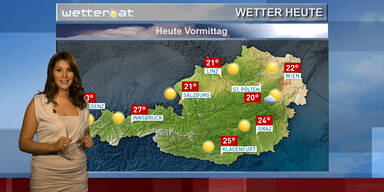Das Wetter heute Vormittag