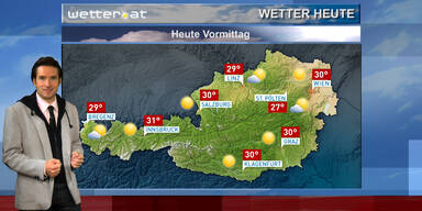 Das Wetter heute Vormittag