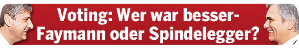 TV-Duell: Spindi greift an, Kanzler souverän