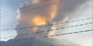 Vulkanausbruch in Indonesien