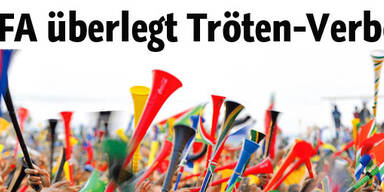 Vuvuzela: FIFA überlegt Tröten-Verbot