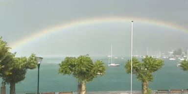 Sturmb&ouml;en am W&ouml;rthersee