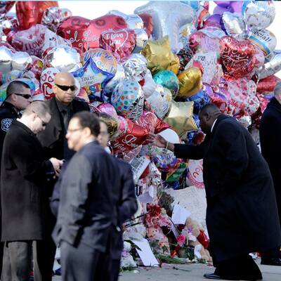 Stars nahmen Abschied von Whitney