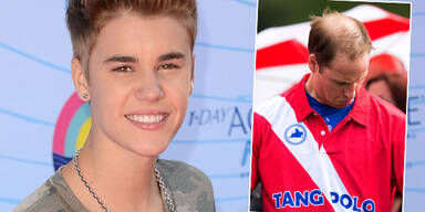 Justin Bieber, Prinz William