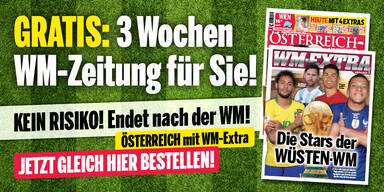 &Ouml;STERREICH zur WM 3 Wochen GRATIS lesen!