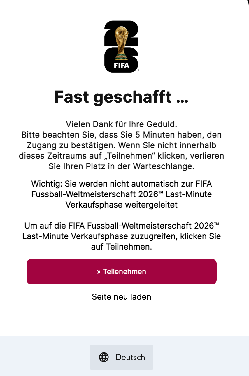 Ticket-Chaos bei der WM – 4 Stunden Warten für nichts!