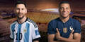 Lionel Messi gegen Kylian Mbappe