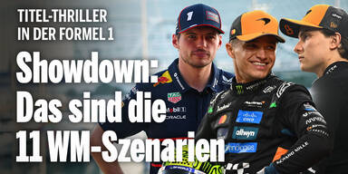 Formel-1-Showdown: Das sind die 11 WM-Szenarien