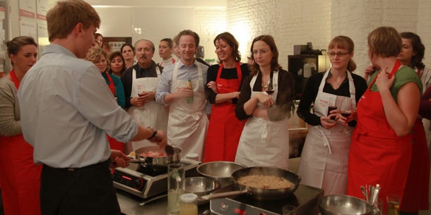 Den Kochprofis über die Schulter schauen