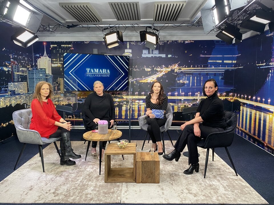 Tamara Fellner und Wut-Wirtin Alexandra Pervulesko