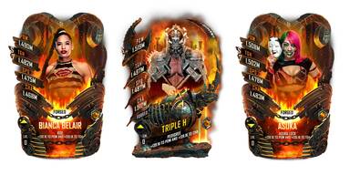 WWE&reg; SuperCard heizt mit einer abgedrehten, neuen Forged-Kartenstufe ein