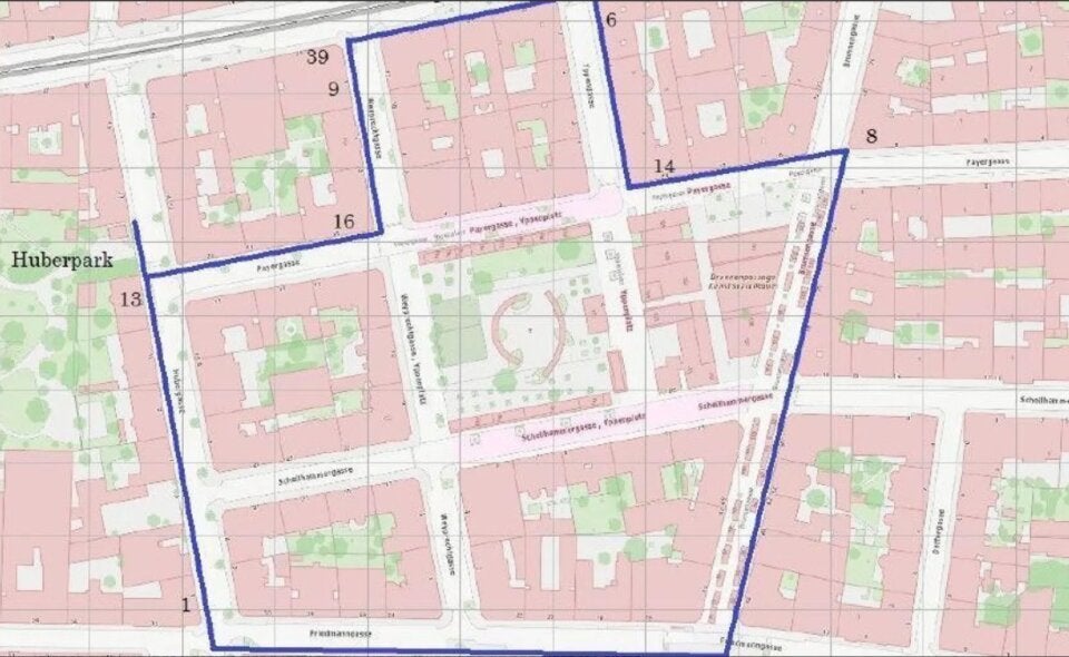 Waffenverbotszone Yppenplatz