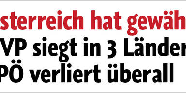Gemeinderatswahlen: ÖVP siegt überall