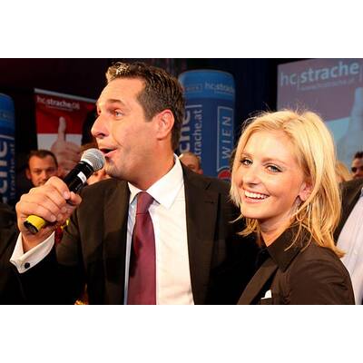 HC Strache und seine schöne Andrea