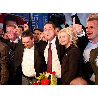 HC Strache und seine schöne Andrea