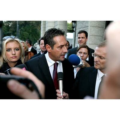 HC Strache und seine schöne Andrea