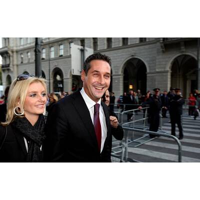 HC Strache und seine schöne Andrea
