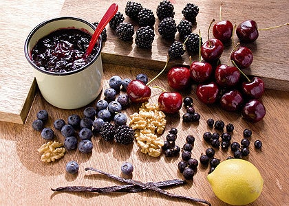 Waldbeerenkonfitüre