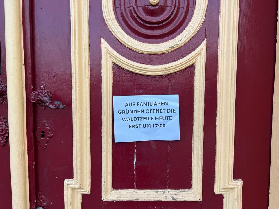 Waldtzeile Eingang