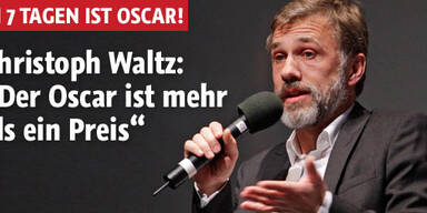 Waltz: Sein Countdown zum Oscar