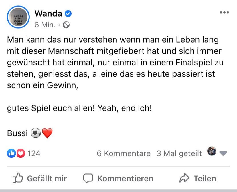 Österreichs Promis drücken Team die Daumen