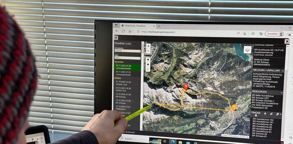 Vermisster Wanderer Tirol