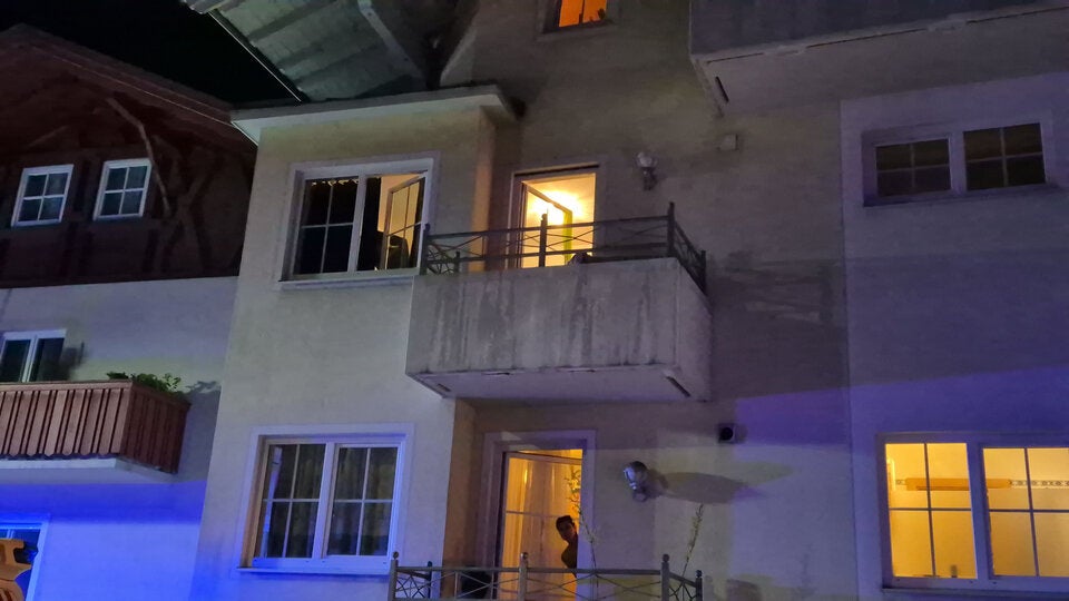 Mann bewusstlos verrauchte Wohnung Wattens