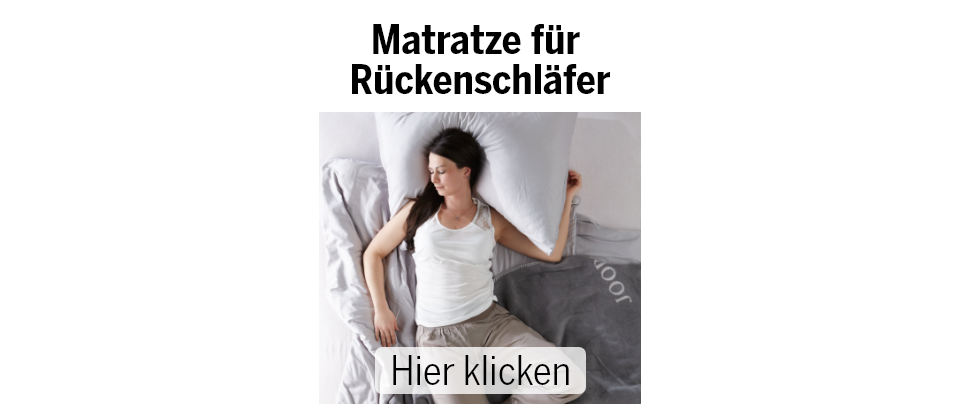 Wie erkenne ich eine gute Matratze?