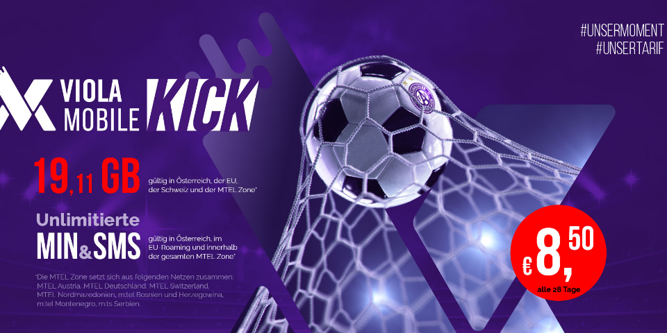 MTEL Austria und Austria Wien starten gemeinsames Tarifprojekt