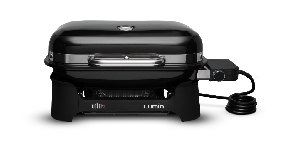Lumin Elektrogrill in Schwarz, klassische Größe