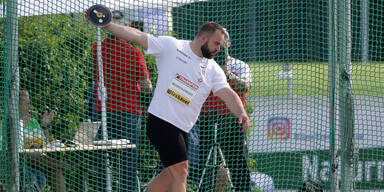 Leichtathlet Lukas Wei&szlig;haidinger (Diskuss-Bewerb)