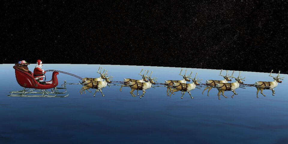 US Luftwaffe Weihnachtsmann