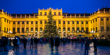 Weihnachtszauber in Wie Großer Andrang im Schloss Schönbrunn.png