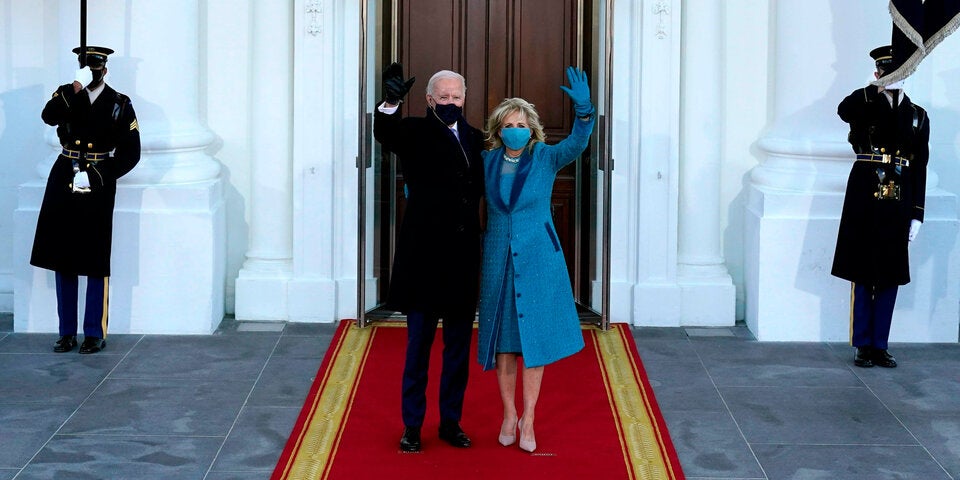 Welcome home, Mr. President! Biden im Weißen Haus angekommen