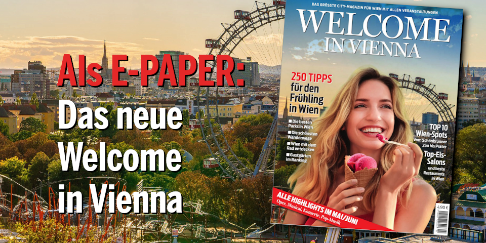 Zum Epaper des neuen Welcome in Vienna