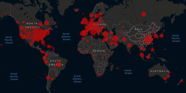 In diesen L&auml;ndern verl&auml;uft die Corona-Kurve am steilsten
