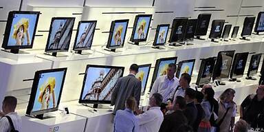 Weniger Umsatz trotz Absatzplus bei Flachbild-Fernsehern