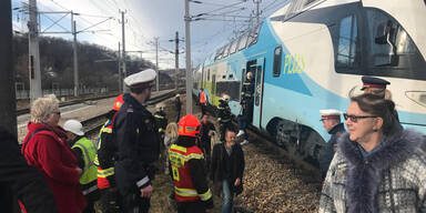 Westbahn Evakuierung