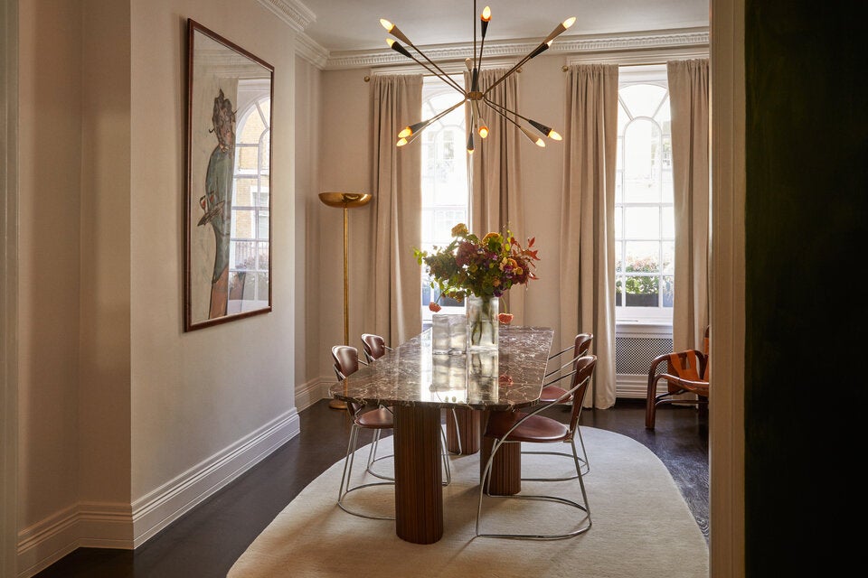 Bettina Looney und ihr Mann essen hier selten nur alleine. Das Paar liebt es Freunde und Familie einzuladen.